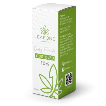 CBG Olej - Broad Spectrum 10%